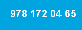978 172 04 65 978 172 04 65